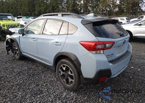 2020 Subaru Crosstrek Premium from USA, damaged, VIN JF2GTAEC0L8250599